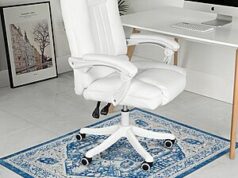 $15.49 – TITLE: 48″ x 36″ Rccugmats Decorative Office Chair Mat for Hardwood Floors (3 Colors) + Free Shipping w/ Prime or on $35+ 48 x 36 RccugmatS Decorative Office Chair Mat for Hardwood Floors