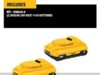 $79.00 – DEWALT 20Volt 2xPack Lithium-ion 4 Ah Batteries | DCB240-2 DEWALT DCB240 2xPack Lithium-ion batteries