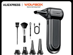 $42.00 – Wolfbox DF100 150000 RPM Cordless Air Blower/Duster $42 + Free S&H Wolfbox DF100 cordless air blower/duster