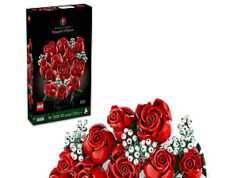 $39.99 – 822-Piece LEGO Icons Bouquet of Roses Build and Display Set (10328) + Free Shipping 822-Piece LEGO Icons Bouquet of Roses in a vase