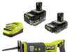 $99.00 – RYOBI ONE+ 18V HIGH PERFORMANCE Kit w/ 4.0 Ah Battery, 2.0 Ah Battery, Charger, & FREE ONE+ Cordless Reciprocating Saw $99 RYOBI ONE+ High Performance Kit with free cordless reciprocating saw