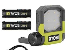 $39.97 – RYOBI USB Lithium Flip Light Kit with USB Lithium 2.0Ah Rechargeable Battery RYOBI USB Lithium Flip Light Kit with USB Lithium 2.0Ah Rechargeable Battery