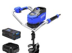 $379.00 – Kobalt 80V 8″ Earth Auger w/ 4Ah Battery & Charger $379 + Free Store Pickup at Lowe’s or Free Shipping Kobalt 80V 8'' Earth Auger with battery and charger at Lowe's