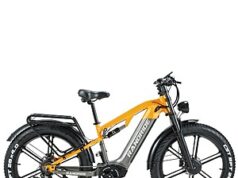 $1,049.00 – RANDRIDE YX80M-2 48V 20Ah Dual Motor 1000W (2000W Total) 26″ Fat Tire Electric Mountain Bike $1049 + Free Shipping RANDRIDE YX80M-2 electric mountain bike with fat tires