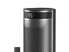 $14.99 – DREO 1500W Atom 416 10″ Whisper-Quiet Portable Ceramic Space Heater with Temp Control and Remote + Free Shipping DREO Atom 416 Portable Space Heater in white