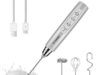 $12.99 – YUSWKO Rechargeable Electric 3-Speed Milk Frother Wand w/ 3-Heads (Silver or Green) + Free Shipping w/ Prime or on $35+ YUSWKO Rechargeable Electric 3-Speed Milk Frother in silver or green