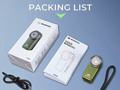 $13.50 – Wurkkos HD03 Rechargeable Clip Light Wurkkos HD03 green rechargeable clip light with lanyard