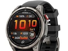 $949.99 – | 47mm Garmin fēnix 8 Pro, AMOLED Display, Premium Connected Multisport GPS Smartwatch at Amazon Garmin fēnix 8 Pro smartwatch in carbon gray
