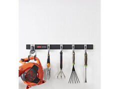 $19.99 – Rubbermaid FastTrack Garage 6 -Piece 32-in Black/Silver Steel Multipurpose Storage rail system Rubbermaid FastTrack Garage 6-Piece Black/Silver Steel Storage System
