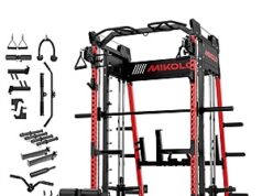 $810.00 – Mikolo M4 2.0 Smith Machine, All-in-One Power Rack Cage with Adjustable Cable Crossover $810 FS @ Walmart Mikolo M4 2.0 Smith Machine with adjustable cable crossover