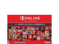 $17.99 – 12-Months Nintendo Switch Online Individual Membership Nintendo Switch Online Individual Membership promotion