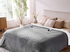 $24.99 – 90″x100″ Yokimisu Dual Control Electric Heating Blanket w/ 9-Heat Levels + Free Shipping w/ Prime or on $35+ 90x100 Yokimisu Dual Control Electric Heating Blanket