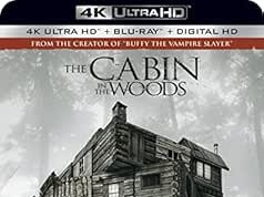 $11.49 – The Cabin in the Woods 4K UHD + Blu Ray + Digital Amazon or Walmart.com The Cabin in the Woods 4K UHD + Blu Ray + Digital cover art