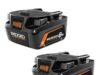 $119.00 – $119: RIDGID 18V 6.0 Ah MAX Output Lithium-Ion Batteries (2-Pack) at HomeDepot RIDGID 18V 6.0 Ah MAX Output Lithium-Ion Batteries (2-Pack) at HomeDepot