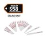 $13.34 – 20-Piece Milwaukee SAWZALL Bi-Metal Wood & Metal Cutting Reciprocating Saw Blade Set + Free Shipping Milwaukee SAWZALL Reciprocating Saw Blade Set in a box