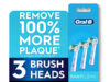 $12.49 – Oral-B Toothbrush Heads, Daily Clean Replacement Toothbrush Heads, 3 Count + $5 Walmart cash Oral-B Daily Clean Replacement Toothbrush Heads in a pack