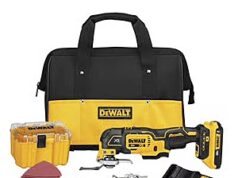 $119.00 – DeWalt 20 Cordless Oscillating Multi-Tool Kit (Battery & Charger) $119 DeWalt 20 Cordless Oscillating Multi-Tool Kit with battery and charger