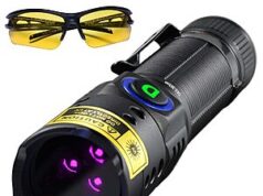 $11.00 – WMCODMW 365nm UV Flashlight (20w / 3 led) $11 @ Amazon WMCODMW 365nm UV Flashlight
