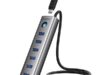 $9.91 – TITLE: ORICO 7-Port USB 3.0 Hub, Aluminum USB Multiple Adapter, 5Gbps USB Extender USB Splitter with 1.64Ft Cable ORICO 7-Port USB 3.0 Hub