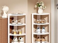 $15.99 – | 10-Tier NestOrganix Vertical Stackable Shoe Rack at Amazon 1599 10tier nestorganix vertical product image