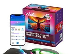 $48.71 – Wiz HDMI Sync Box Starter Kit w/ TV Backlight (75″-85″ Tv’s) Wiz HDMI Sync Box Starter Kit with TV Backlight for larger TVs