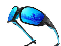 $7.74 – BIRCEN Sport Polarized Sunglasses & More + Free Shipping w/ Prime or orders $35+ BIRCEN Sport Polarized Sunglasses in black frame and blue lens