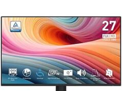 $69.99 – 27″ MSI PRO MP275 E2 IPS 1920 x 1080 (FHD) 120Hz Gaming Monitor + Free Shipping 27 inch MSI PRO MP275 E2 IPS FHD Gaming Monitor