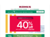 Kohl’s 40% Mystery Coupons + $10 Kohls Cash for every $50 Spent Kohl's Mystery Coupon and $10 Kohls Cash promotion