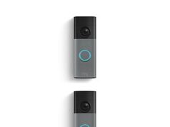 $89.99 – Ring Battery Doorbell (newest model), Retinal 2K with wide-angle video, up to 6x Enhanced Zoom, Two-Way Talk, and Built-In Battery, 2-pack Speckled Gray Ring Battery Doorbell (newest model) in speckled gray