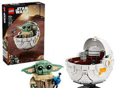 $62.90 – 1048-Piece LEGO Star Wars: The Mandalorian Grogu w/ Hover Pram Building To + Free Shipping w/ Walmart+ or on $35+ 1048-Piece LEGO Star Wars: The Mandalorian Grogu w/ Hover Pram Building To + Free Shipping w/ Walma