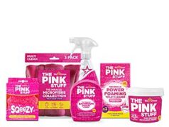 $16.50 – 7-Piece Stardrops The Pink Stuff Bathroom Cleaning Kit w/ Paste, Foam Spray, Toilet Powder, Sponge & 3 Microfiber Cloths w/ S&S + Free Shipping w/ Prime or on $35+ 7-Piece Stardrops The Pink Stuff Bathroom Cleaning Kit w/ Paste, Foam Spray, Toilet Powder, Sponge &