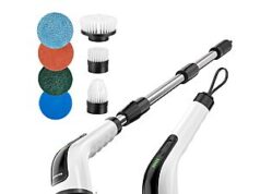 $19.99 – Bomves 5000mAh Cordless Electric Spin Scrubber w/ 8 Brush Heads + Free Shipping w/ Prime or on $35+ Bomves 5000mAh Cordless Electric Spin Scrubber w/ 8 Brush Heads + Free Shipping w/ Prime or on +