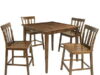 $167.00 – $167 FS Walmart Mainstays 5 Piece Mission Counter Height Dining Set, Solid Wood, Cherry Color for Indoor FS Walmart Mainstays 5 Piece Mission Counter Height Dining Set, Solid Wood, Cherry Color for Indoor