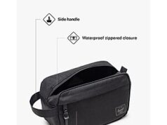 $18.99 – Herschel Supply Co. Chapter Travel Kit (Black) + Free Shipping w/ Prime or on $35+ Herschel Supply Co. Chapter Travel Kit (Black) + Free Shipping w/ Prime or on +