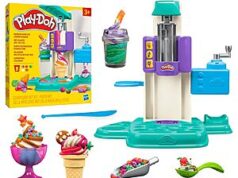 $12.23 – Play-Doh Rainbow Swirl Ice Cream Playset w/ 7 Accessories & 5 Cans + Free Shipping Play-Doh Rainbow Swirl Ice Cream Playset w/ 7 Accessories & 5 Cans + Free Shipping