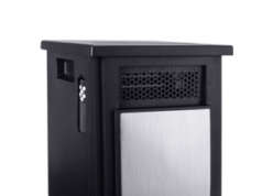 $7.00 – OPEN BOX Mainstays HT1168 1500W Electric 4-Element Infrared Cabinet Space Heater for Indoor – $7, Free Shipping at Walmart OPEN BOX Mainstays HT1168 electric space heater in black