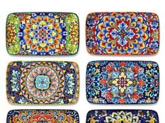 $19.49 – 6-Count vancasso Simi Rectangular Bohemian Floral Ceramic Plates: 8.5″ , 9.5″ $23.50 + Free Shipping w/ Prime or on $35+ 6-Count vancasso Simi Rectangular Bohemian Floral Ceramic Plates: 8.5" 9.5" + Free Shipping w/ Pri