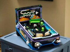 LEGO officially reveals its ‘first-ever playable’ Arcade Pinball Machine set Lego Arcade Pinball Machine in white and yellow