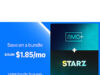 $1.85 – Amazon Prime Members: 2-Month AMC+ Premium & Starz Bundle Streaming Subscription /Month via Amazon Amazon Prime membership with AMC+ and Starz Bundle streaming subscriptions