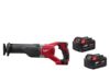 $199.00 – Milwaukee M18 18V Cordless SAWZALL Reciprocating Saw w/ (2) 5.0Ah Batteries $199 + Free Shipping Milwaukee M18 18V Cordless SAWZALL Reciprocating Saw with (2) 5.0Ah Batteries