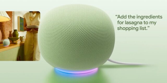 All-new Google Home Speaker with 6 months free Google Home Premium subscription