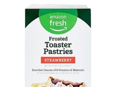 $1.12 – 8-Count Amazon Grocery Frosted Toaster Pastries (Strawberry) – w/ S&S + Free Shipping w/ Prime or on orders over $35 8-Count Amazon Grocery Frosted Toaster Pastries in Strawberry flavor