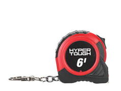 $1.97 – Walmart Hyper Tough 6-Foot Tape Measure with Keychain – FS+ or Pick Up Hyper Tough 6-Foot Tape Measure with Keychain at Walmart