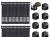 $7.79 – 50-Piece Rocoren Cable Management Kit w/ 10 Magnetic Rotatable Cable Clips & 40 Velcro Straps + Free Shipping w/ Prime or on $35+ Rocoren Cable Management Kit with magnetic rotatable cable clips and velcro straps