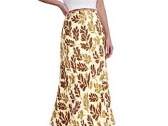 $7.14 – BTFBM High Waisted A-Line Cocktail Long Silk Midi Skirt + Free Shipping w/ Prime or on $35+ BTFBM High Waisted A-Line Cocktail Long Silk Midi Skirt