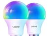 $8.99 – 2-Pack Linkind Matter Smart Color-Changing A19 E26 Wi-Fi LED Light Bulbs (60W Equivalent, 800 Lumens) ($4.50 each) + Free Shipping w/ Prime or on $35+ Linkind Matter Smart Color-Changing A19 Wi-Fi LED Light Bulb