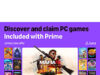 Prime Members: Free Digital PC Games Amazon Luna logo with a gaming controller