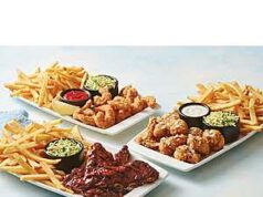 $15.99 – Applebee’s All You Can Eat: Unlimited Boneless Wings, Riblets & Double Crunch Shrimp + Fries (Dine-In Only at Participating Locations) Unlimited boneless wings, riblets, shrimp & fries at Applebee's