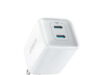 $10.00 – Anker Nano 40W GaN 2-Port Wall Charger (2 USB-C), Compact Fast Charger, White $10 Anker Nano 40W GaN 2-Port Wall Charger in white