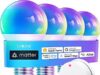 $16.99 – 4-Pack Linkind Matter WiFi Smart RGBTW LED Light Bulbs w/ Remote ($4.24 each) + Free Shipping w/ Prime or on $35+ 4-pack Linkind Matter WiFi Smart RGBTW LED Light Bulbs with remote